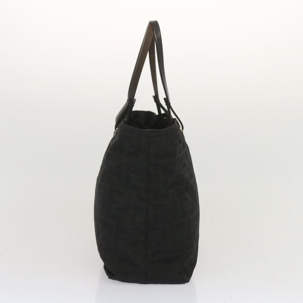 Fendi Zucca Black Canvas Tote Bag (Pre-Owned) Size ONE SIZE - 13 Thumbnail