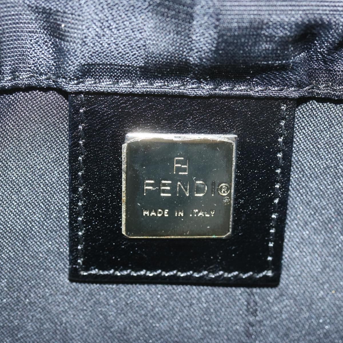 Fendi Zucca Black Canvas Tote Bag (Pre-Owned) Size ONE SIZE - 8 Thumbnail