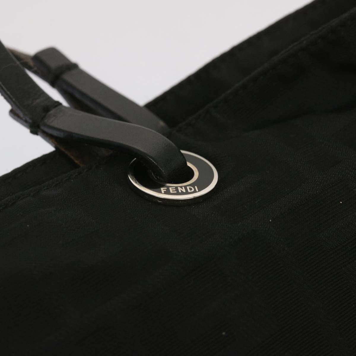 Fendi Zucca Black Canvas Tote Bag (Pre-Owned) Size ONE SIZE - 19 Thumbnail