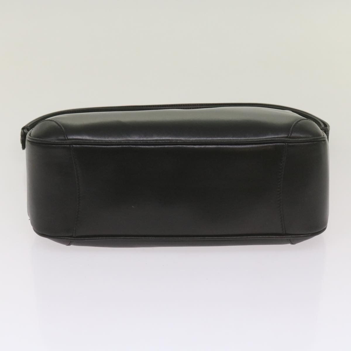 Gucci Interlocking G Black Leather Shoulder Bag (Pre-Owned) Size ONE SIZE - 3 Thumbnail