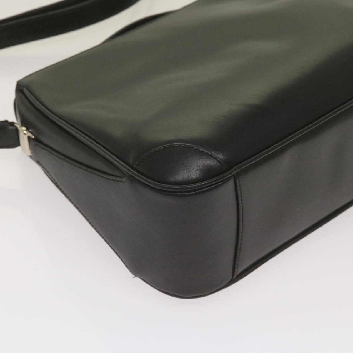 Gucci Interlocking G Black Leather Shoulder Bag (Pre-Owned) Size ONE SIZE - 18 Thumbnail