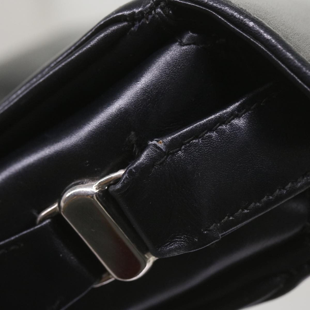 Gucci Interlocking G Black Leather Shoulder Bag (Pre-Owned) Size ONE SIZE - 14 Thumbnail