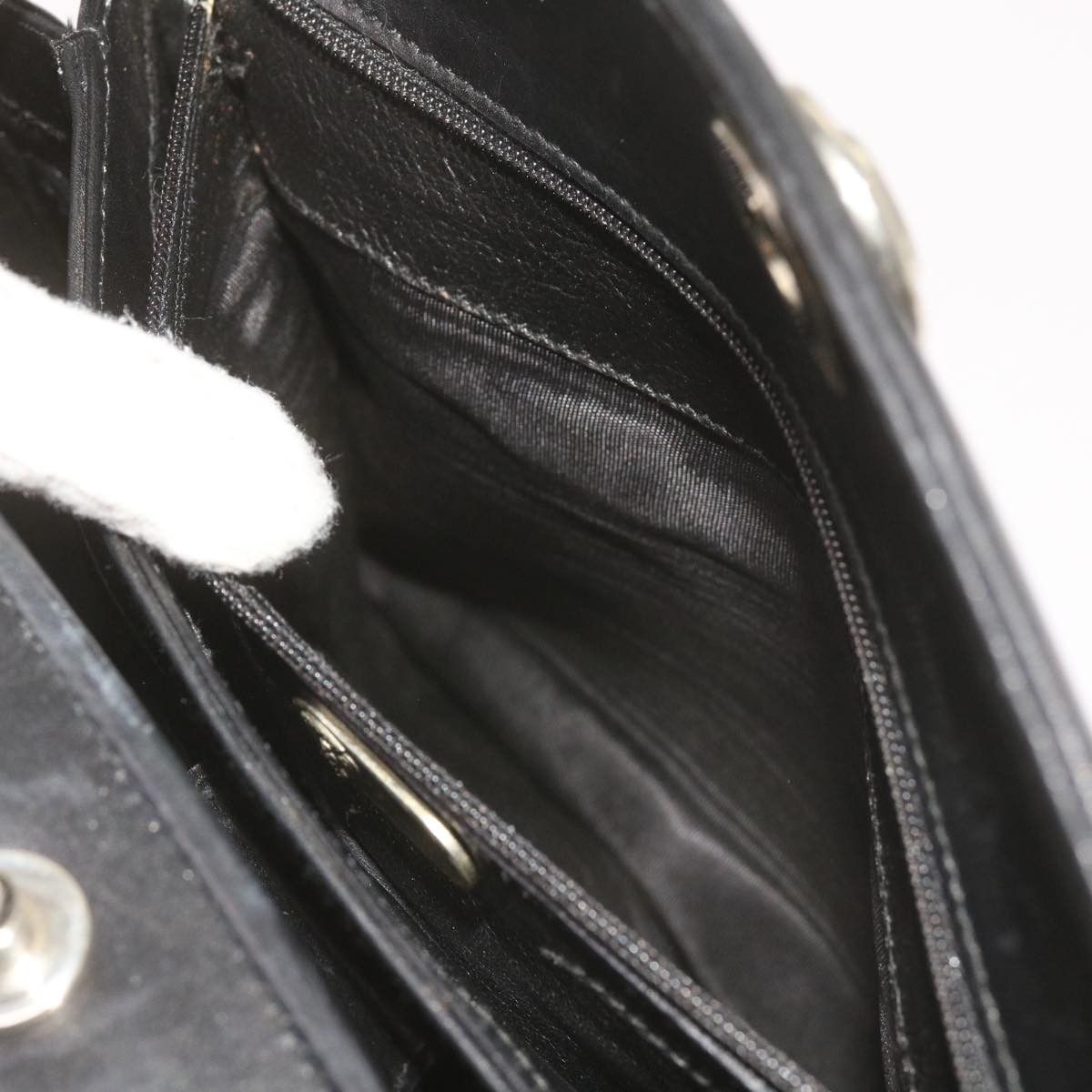 Gucci Interlocking G Black Leather Shoulder Bag (Pre-Owned) Size ONE SIZE - 10 Thumbnail