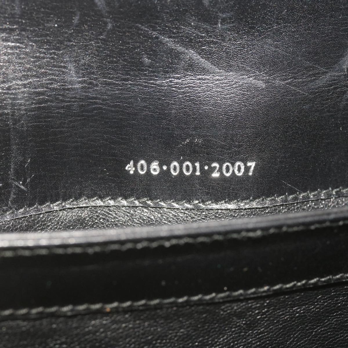 Gucci Interlocking G Black Leather Shoulder Bag (Pre-Owned) Size ONE SIZE - 6 Thumbnail