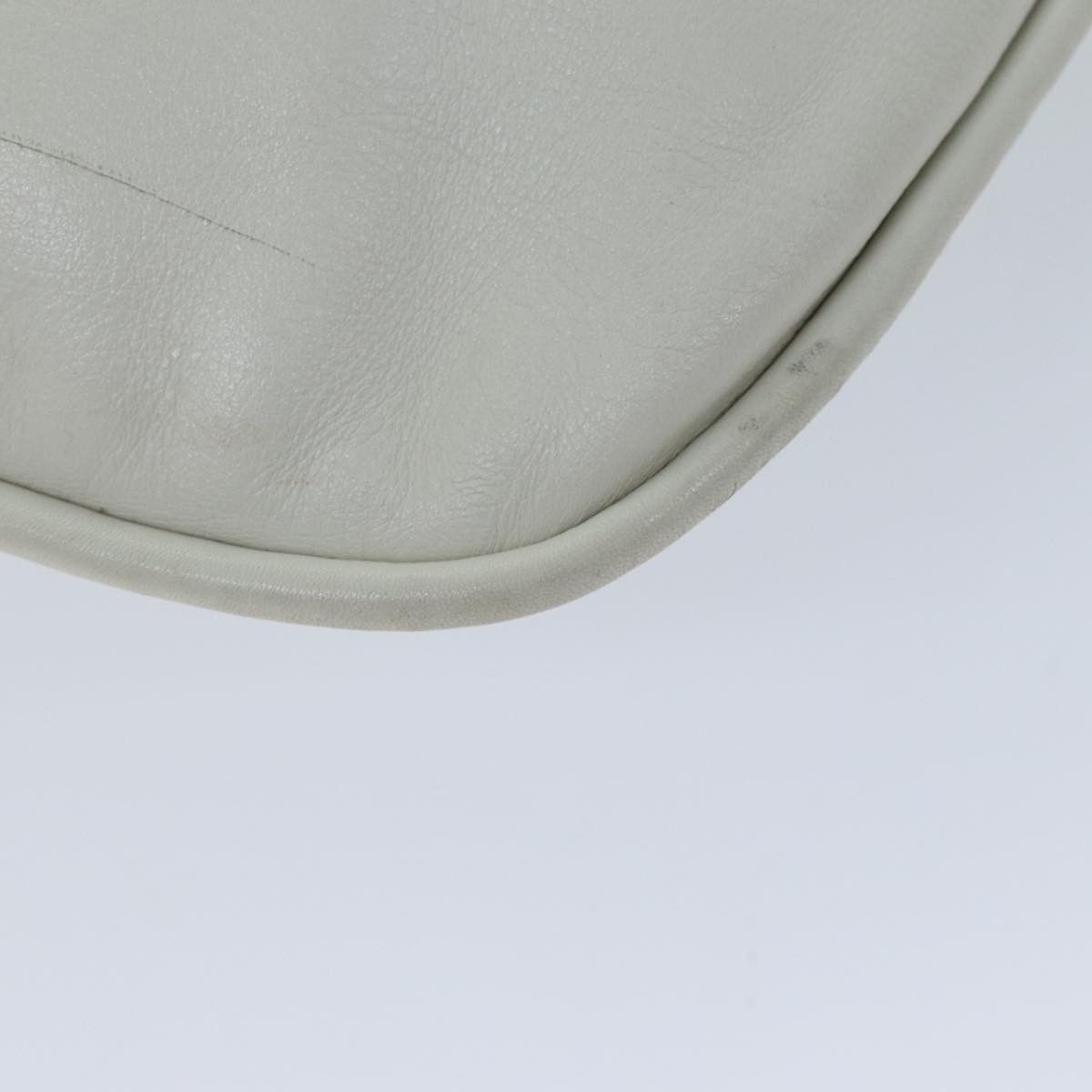 Gucci Bamboo White Leather Shoulder Bag (Pre-Owned) Size ONE SIZE - 10 Thumbnail