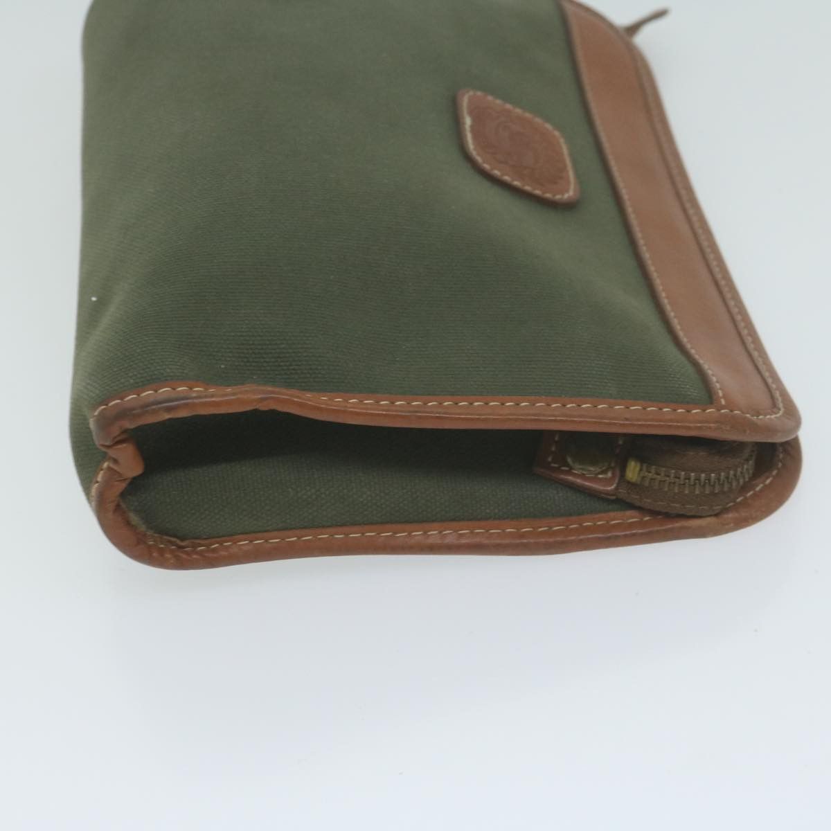 Burberry Khaki Canvas Clutch Bag (Pre-Owned) Size ONE SIZE - 5 Thumbnail