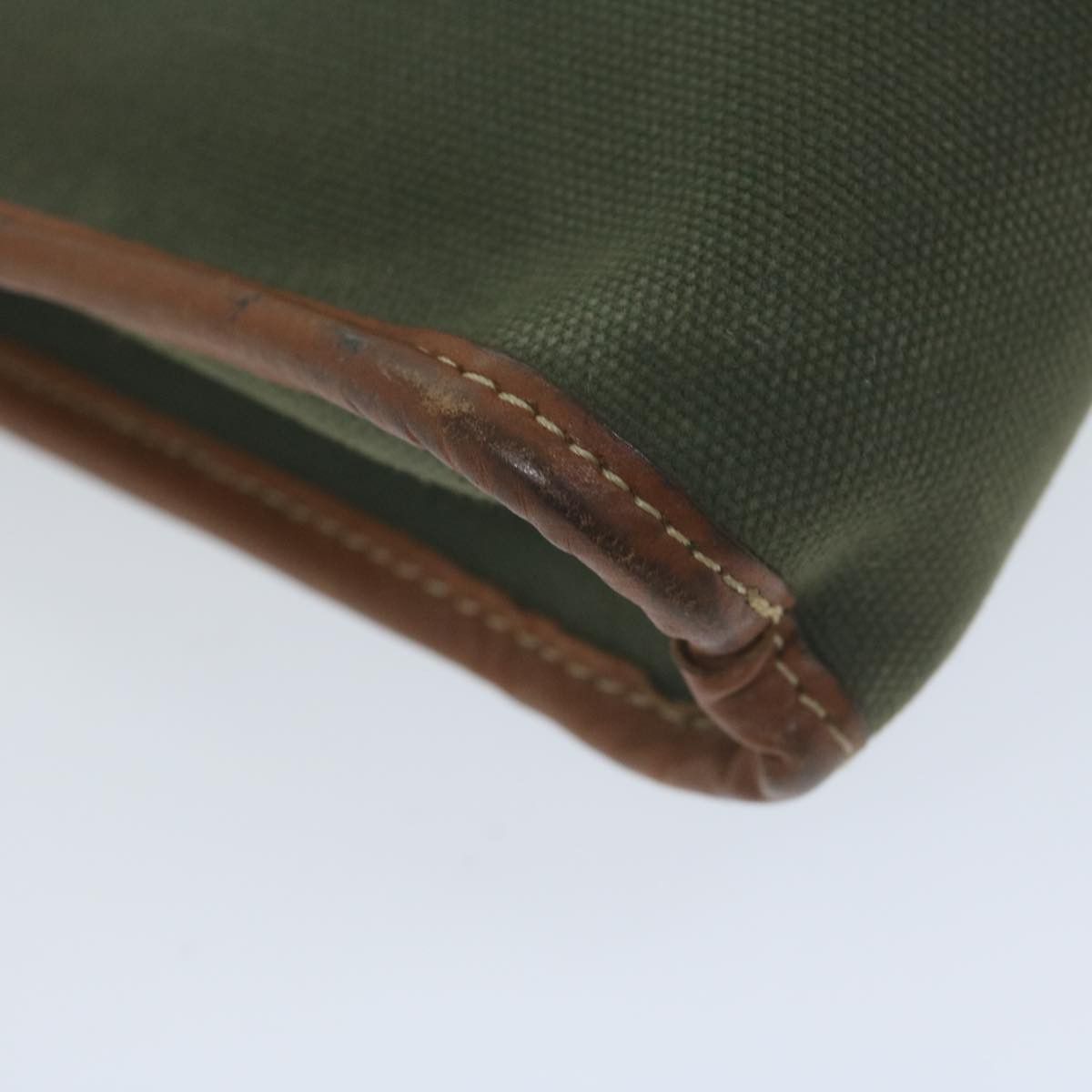 Burberry Khaki Canvas Clutch Bag (Pre-Owned) Size ONE SIZE - 11 Thumbnail