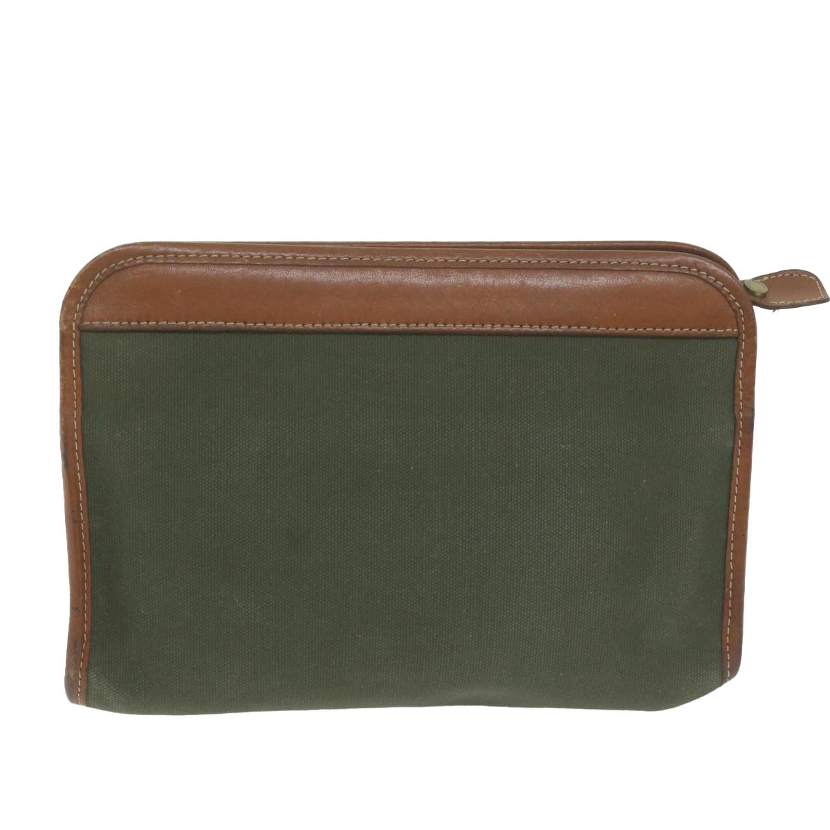 Burberry Khaki Canvas Clutch Bag (Pre-Owned) Size ONE SIZE - 2 Thumbnail