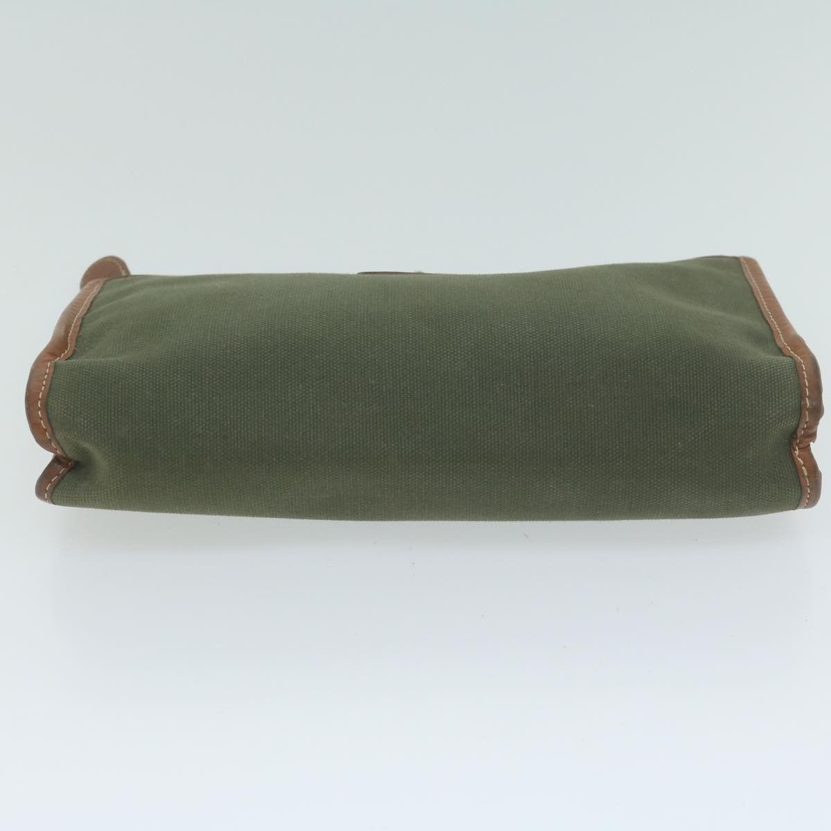 Burberry Khaki Canvas Clutch Bag (Pre-Owned) Size ONE SIZE - 3 Thumbnail