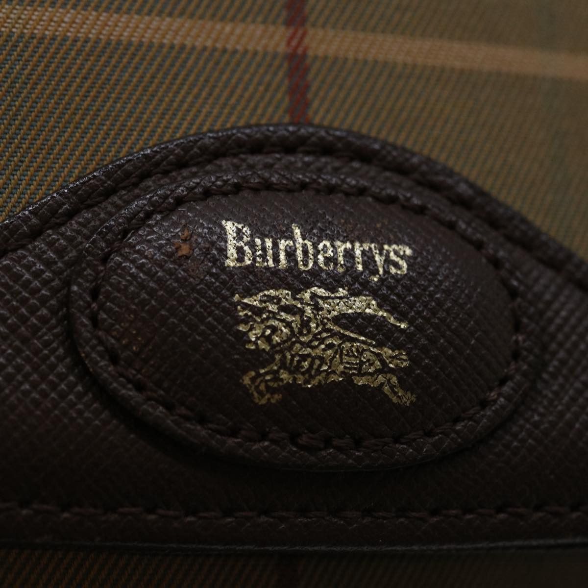 Burberry Beige Canvas Shoulder Bag (Pre-Owned) Size ONE SIZE - 7 Thumbnail