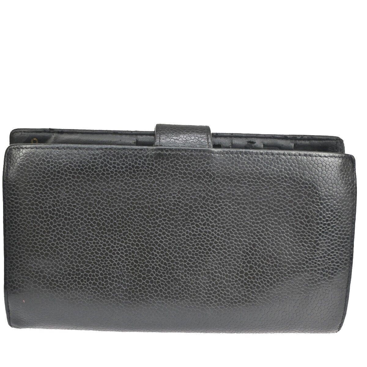 Chanel Logo Cc Black Leather Wallet (Pre-Owned) Size ONE SIZE - 2 Thumbnail