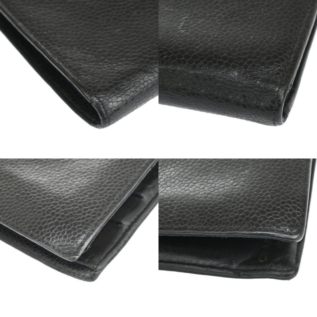 Chanel Logo Cc Black Leather Wallet (Pre-Owned) Size ONE SIZE - 5 Thumbnail