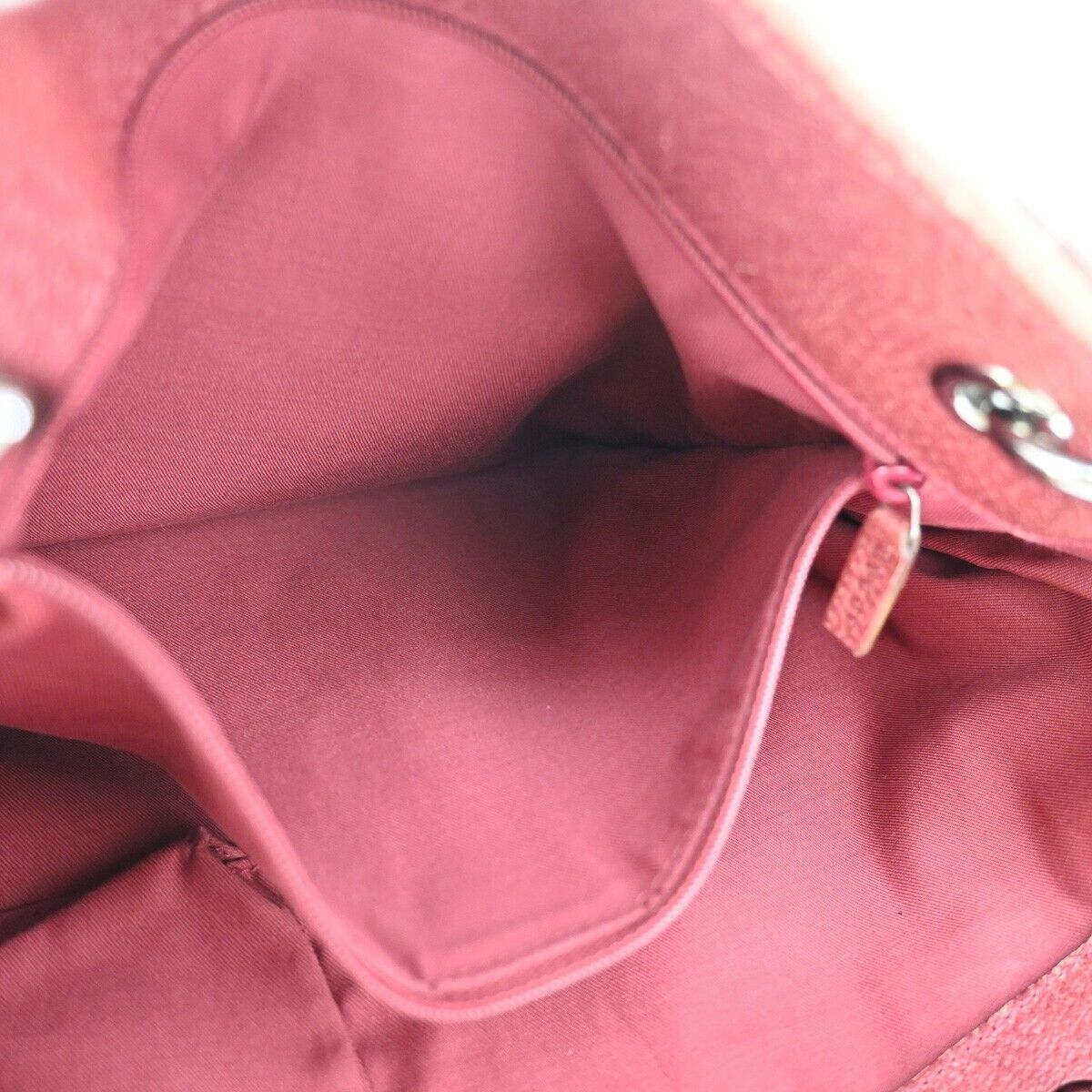 Gucci Gg Pattern Beige Canvas Shoulder Bag (Pre-Owned) Size ONE SIZE - 13 Thumbnail