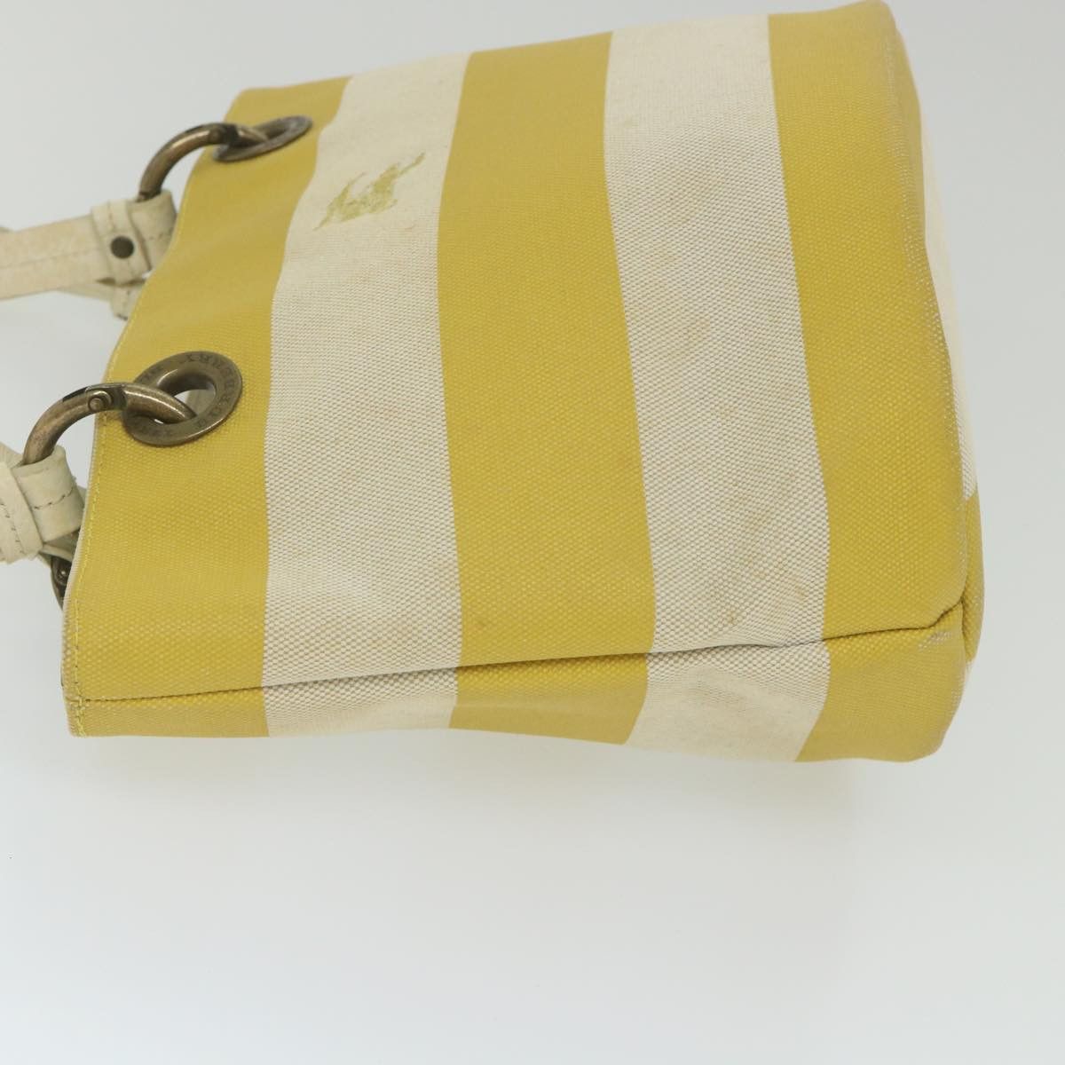 Burberry Yellow Canvas Tote Bag (Pre-Owned) Size ONE SIZE - 10 Thumbnail