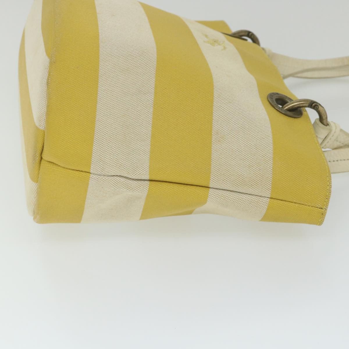Burberry Yellow Canvas Tote Bag (Pre-Owned) Size ONE SIZE - 9 Thumbnail