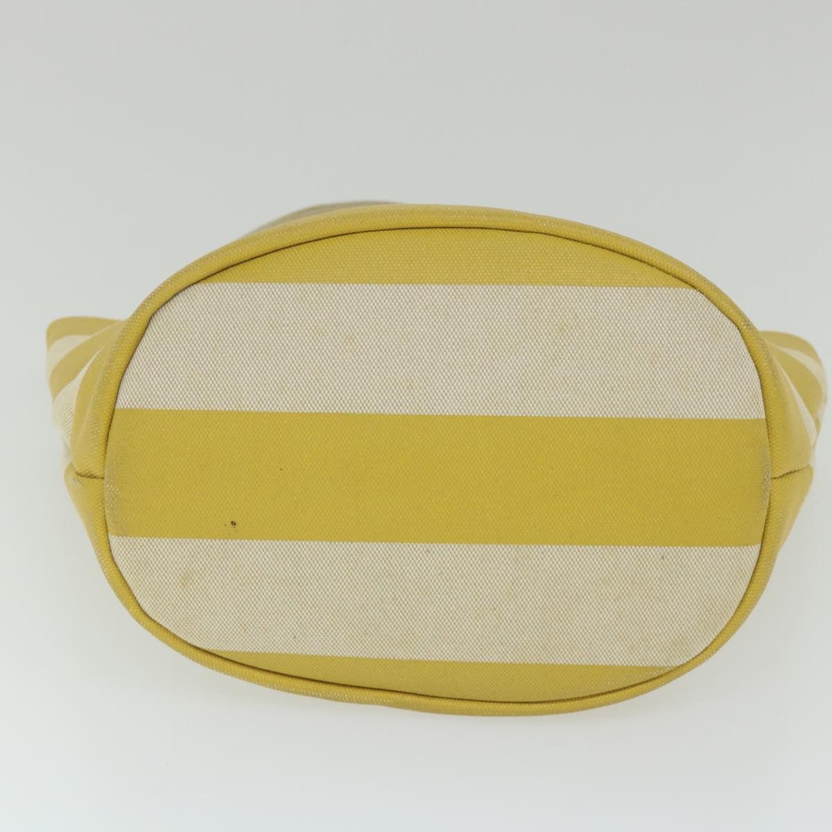Burberry Yellow Canvas Tote Bag (Pre-Owned) Size ONE SIZE - 3 Thumbnail