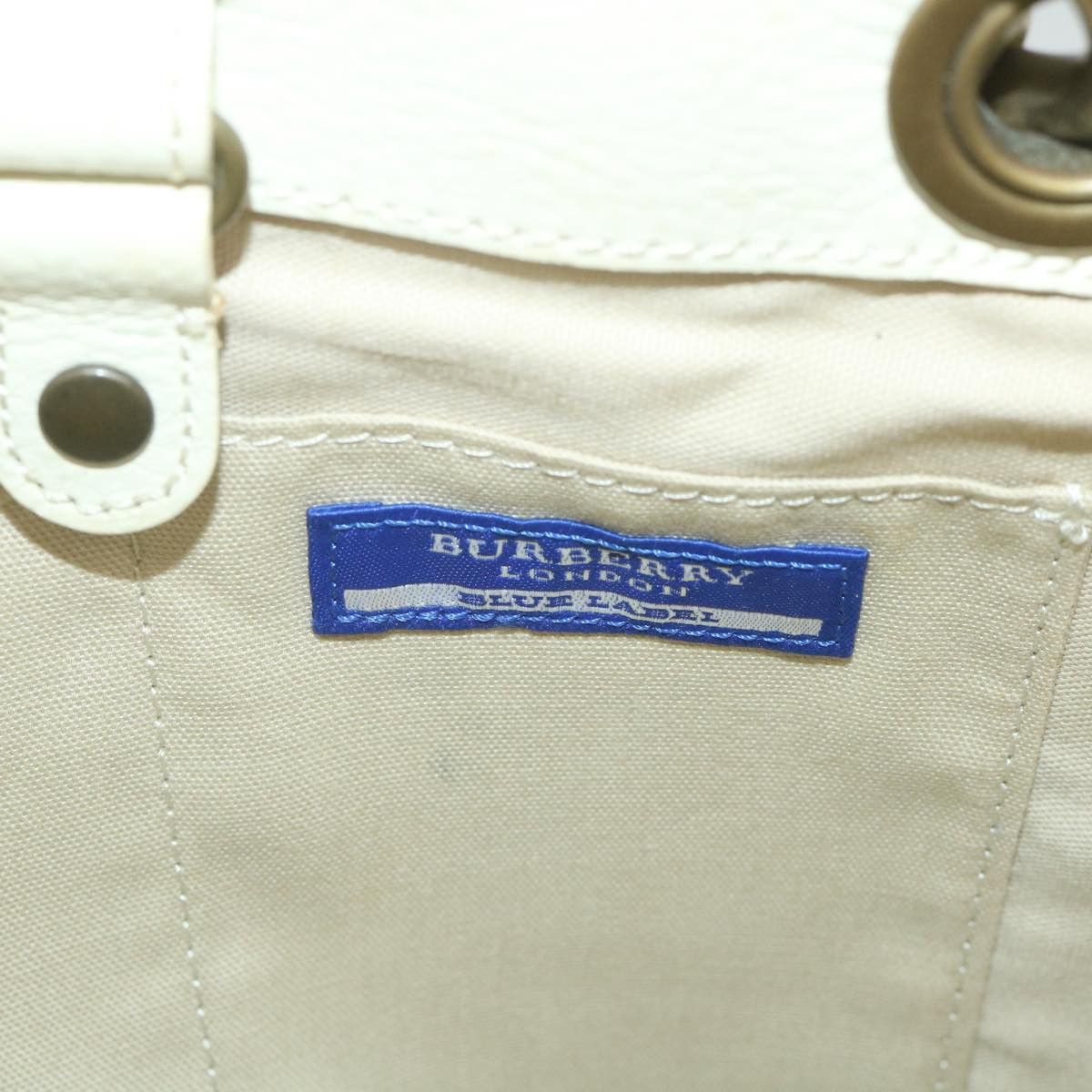 Burberry Yellow Canvas Tote Bag (Pre-Owned) Size ONE SIZE - 17 Thumbnail