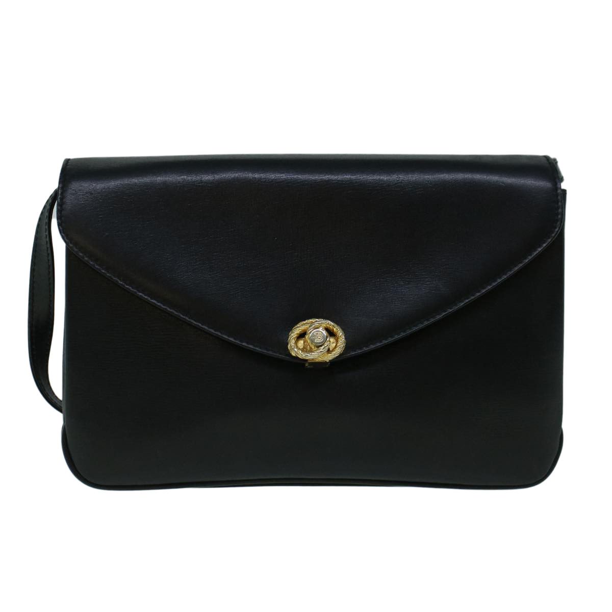 Bally Black Leather Shoulder Bag (Pre-Owned) Size ONE SIZE - 8 Thumbnail