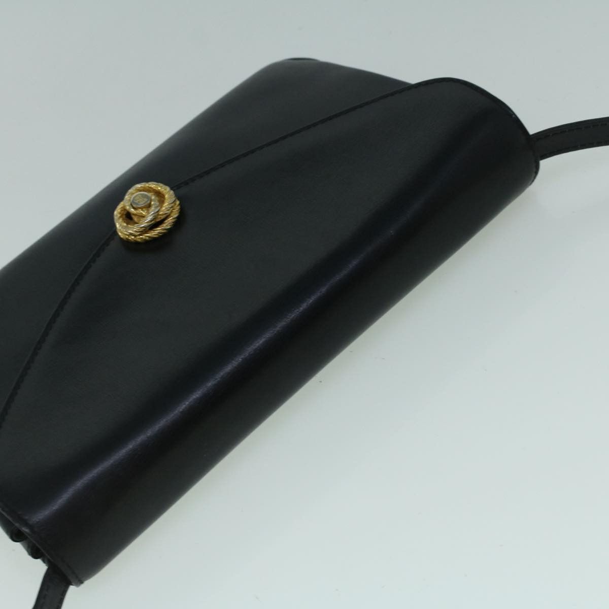 Bally Black Leather Shoulder Bag (Pre-Owned) Size ONE SIZE - 4 Thumbnail