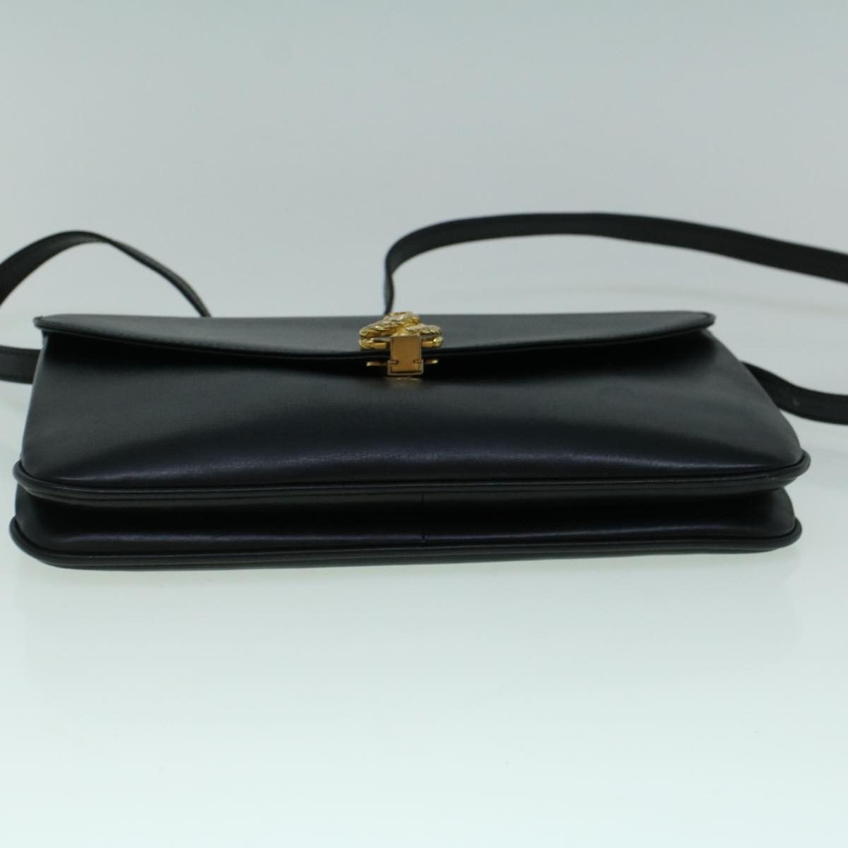 Bally Black Leather Shoulder Bag (Pre-Owned) Size ONE SIZE - 3 Thumbnail