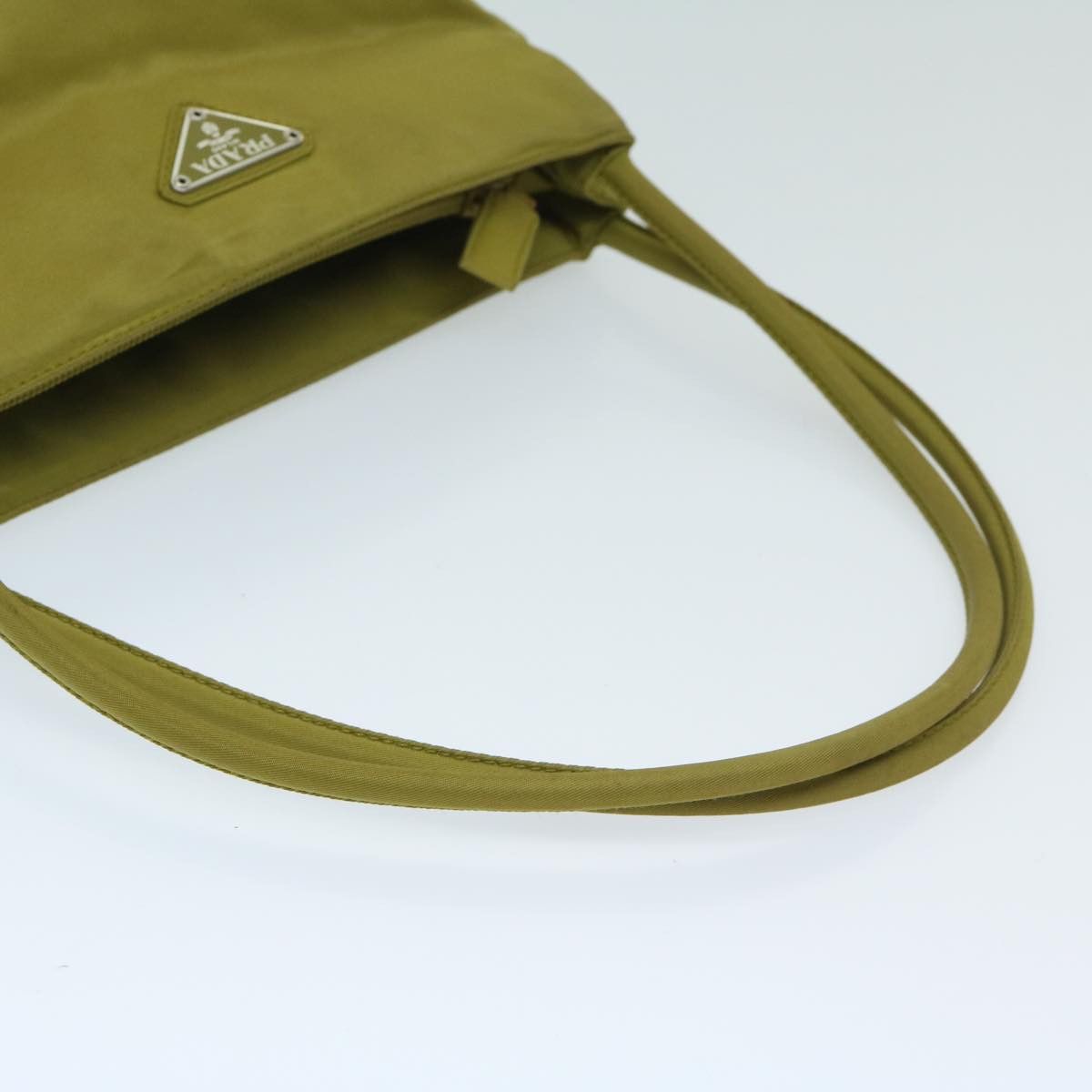 Prada Tessuto Khaki Synthetic Shoulder Bag (Pre-Owned) Size ONE SIZE - 4 Thumbnail