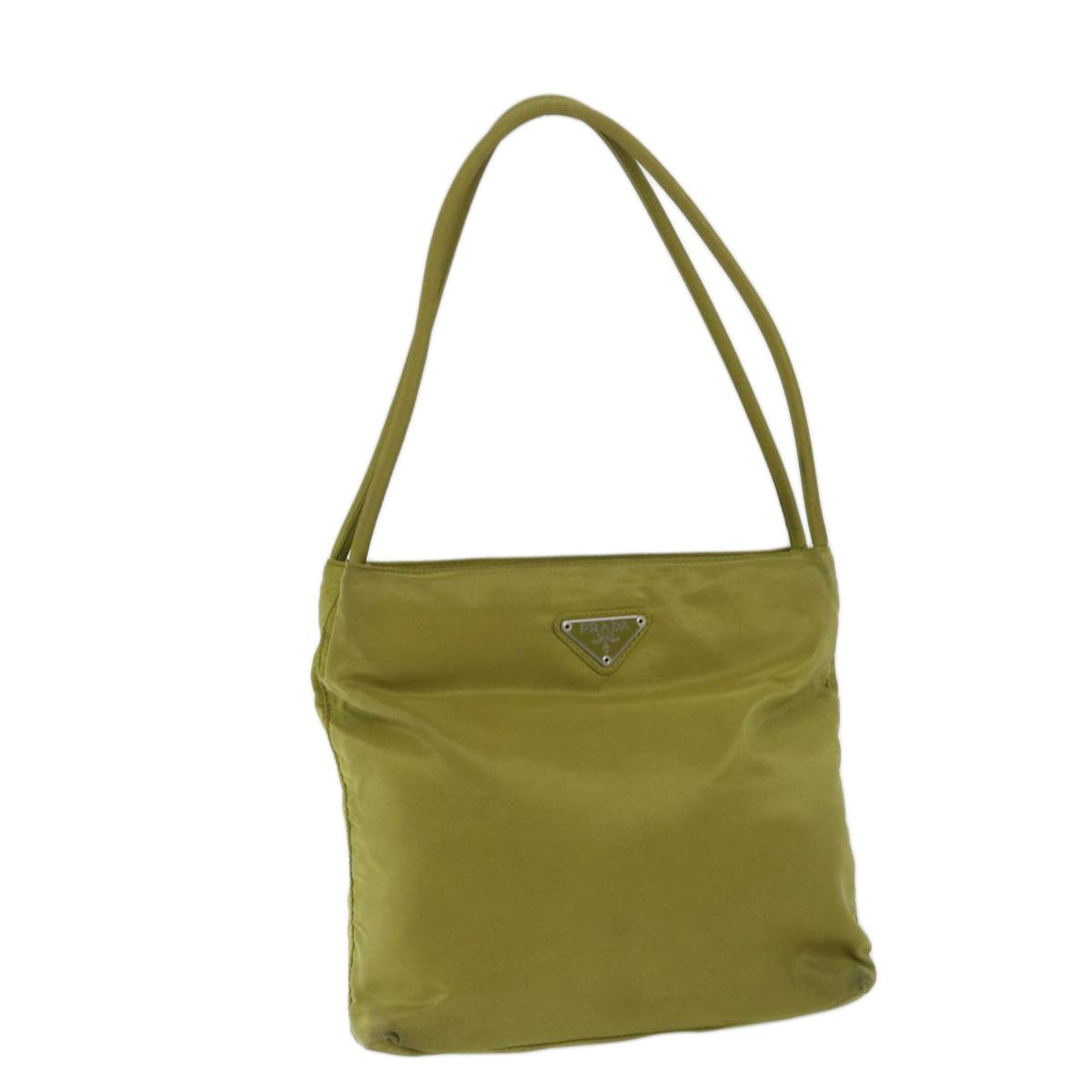 Prada Tessuto Khaki Synthetic Shoulder Bag (Pre-Owned) Size ONE SIZE - 12 Thumbnail