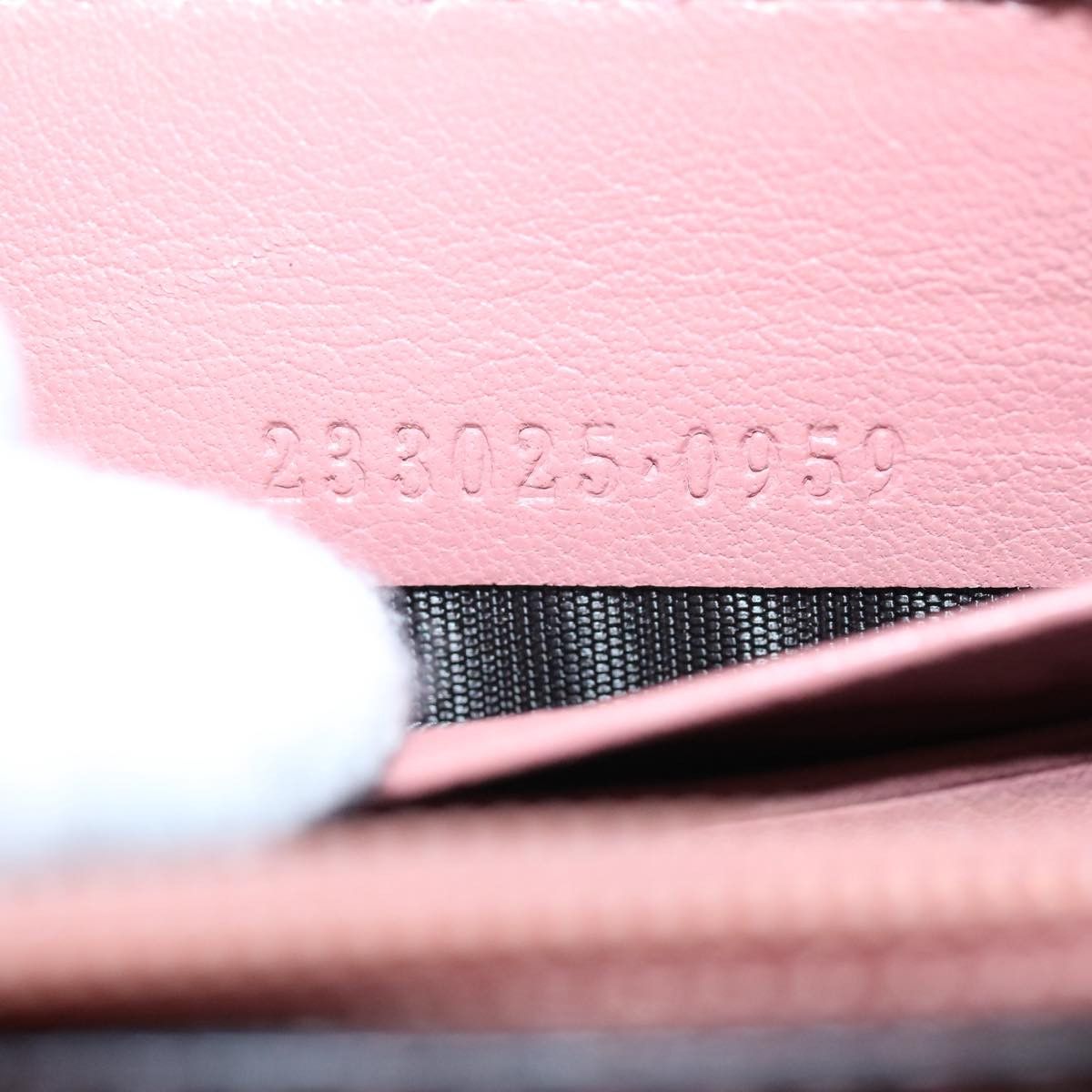 Gucci ssima Pink Canvas Wallet (Pre-Owned) Size ONE SIZE - 6 Thumbnail