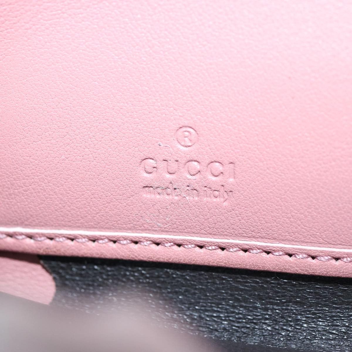 Gucci ssima Pink Canvas Wallet (Pre-Owned) Size ONE SIZE - 7 Thumbnail