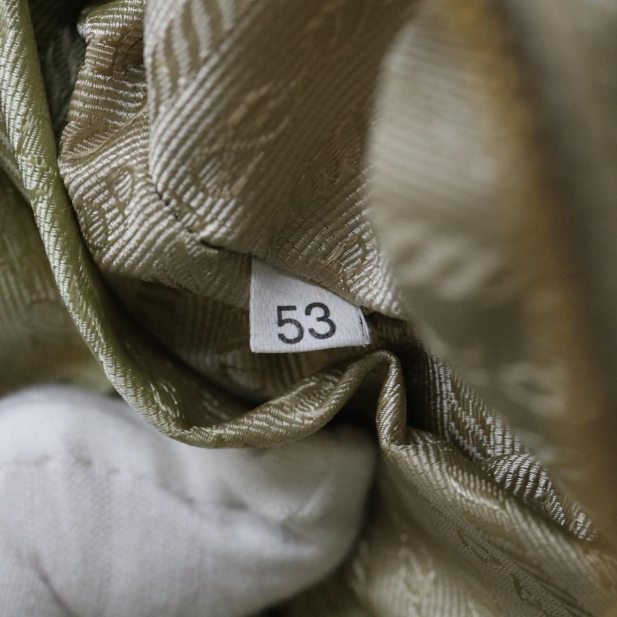 Prada Tessuto Beige Synthetic Handbag (Pre-Owned) Size ONE SIZE - 6 Thumbnail