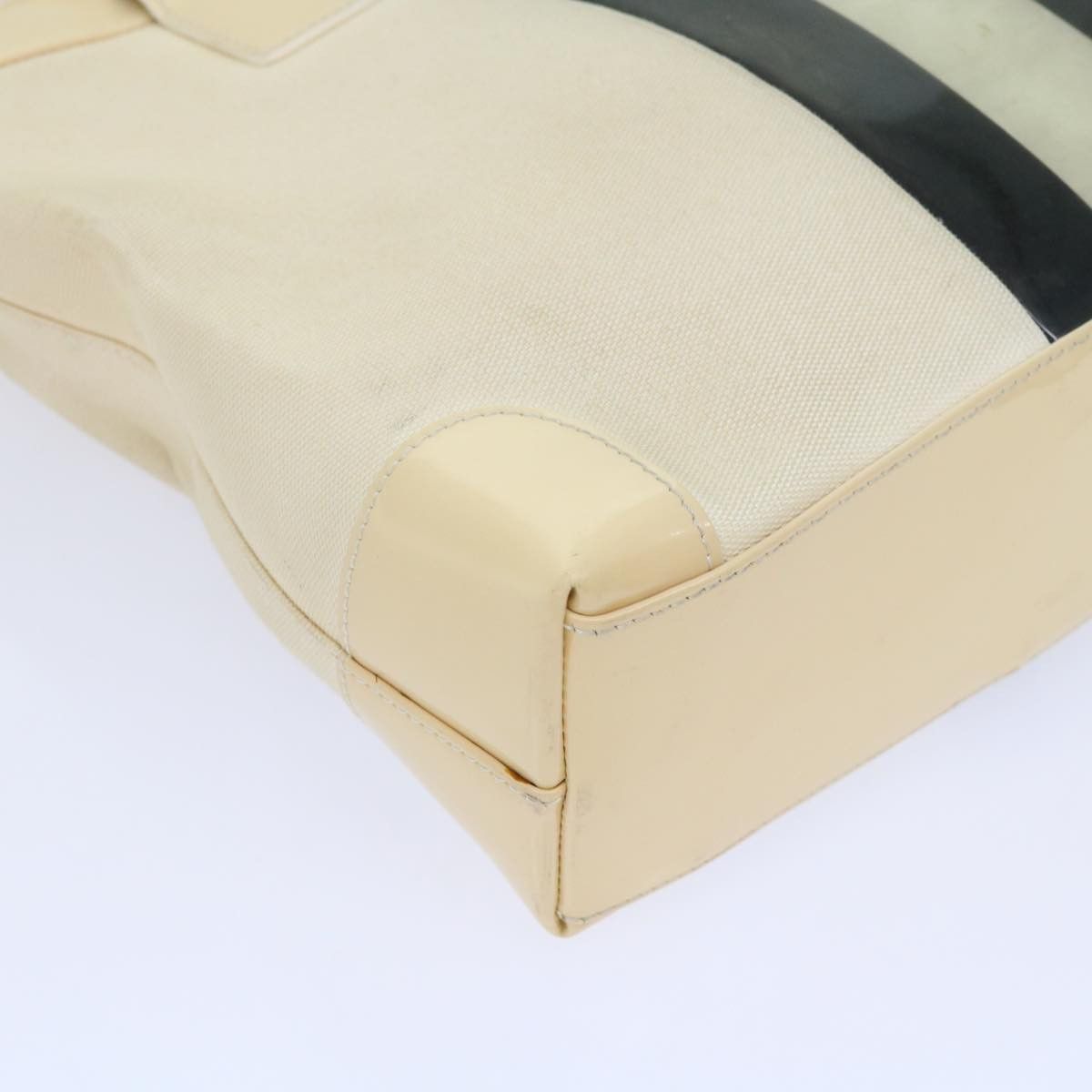 Gucci Beige Canvas Handbag (Pre-Owned) Size ONE SIZE - 16 Thumbnail