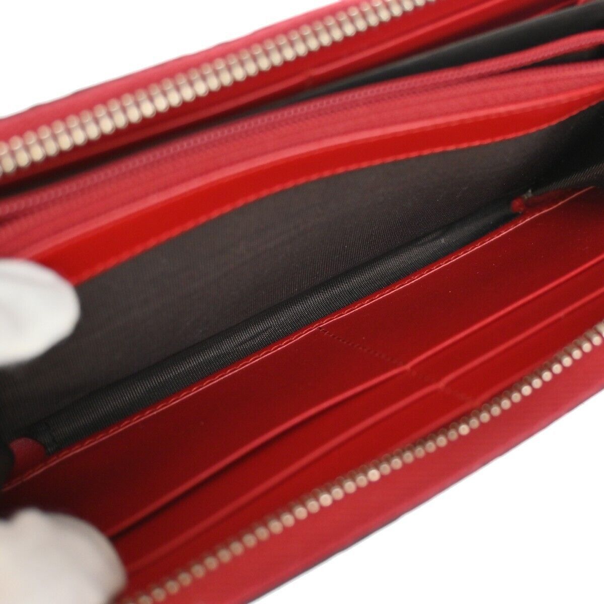 Gucci ssima Red Leather Wallet (Pre-Owned) Size ONE SIZE - 12 Thumbnail