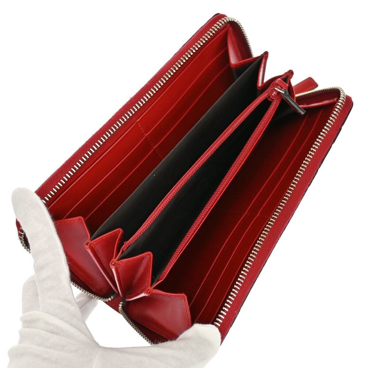 Gucci ssima Red Leather Wallet (Pre-Owned) Size ONE SIZE - 7 Thumbnail