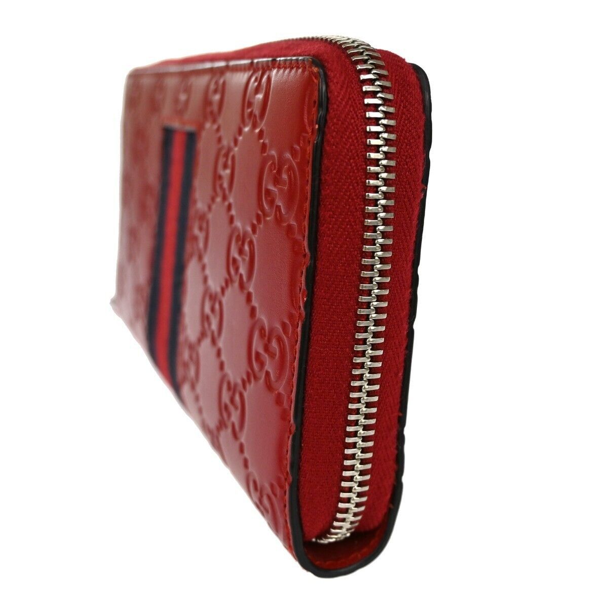 Gucci ssima Red Leather Wallet (Pre-Owned) Size ONE SIZE - 11 Thumbnail