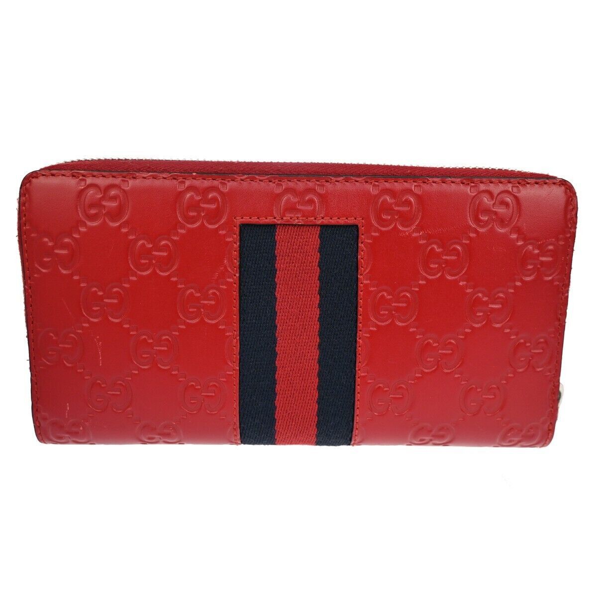 Gucci ssima Red Leather Wallet (Pre-Owned) Size ONE SIZE - 2 Thumbnail