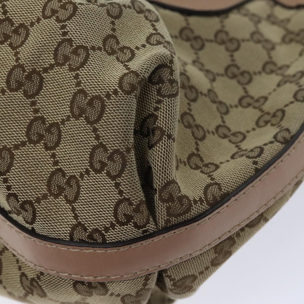Gucci Scarlett Beige Canvas Handbag (Pre-Owned) Size ONE SIZE - 9 Thumbnail