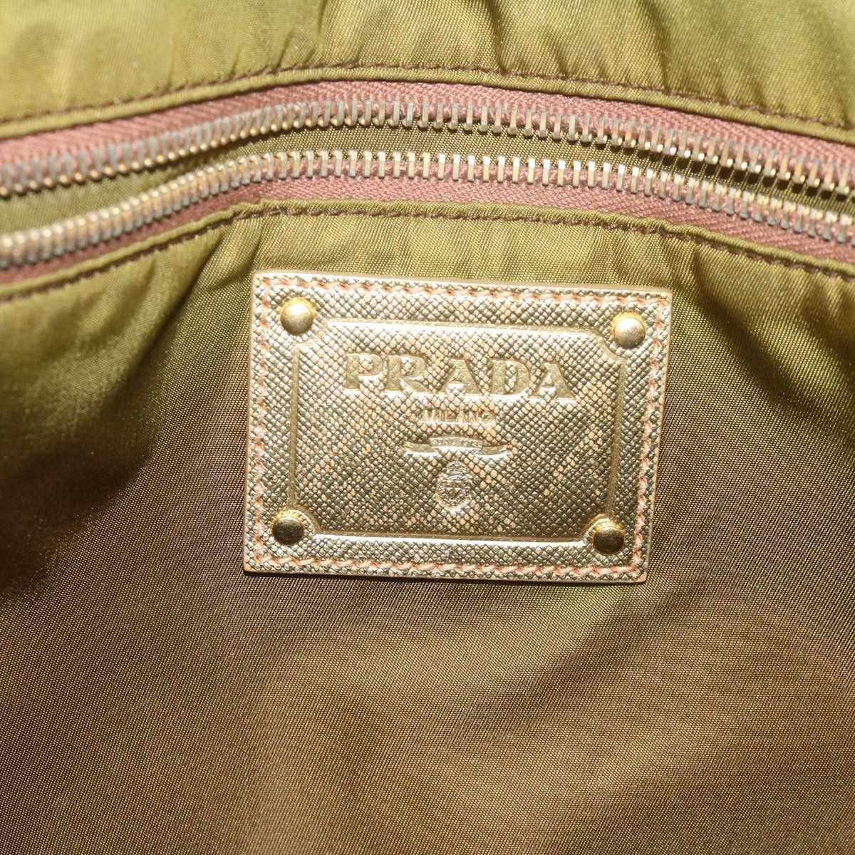 Prada Tessuto Ecru Synthetic Tote Bag (Pre-Owned) Size ONE SIZE - 19 Thumbnail
