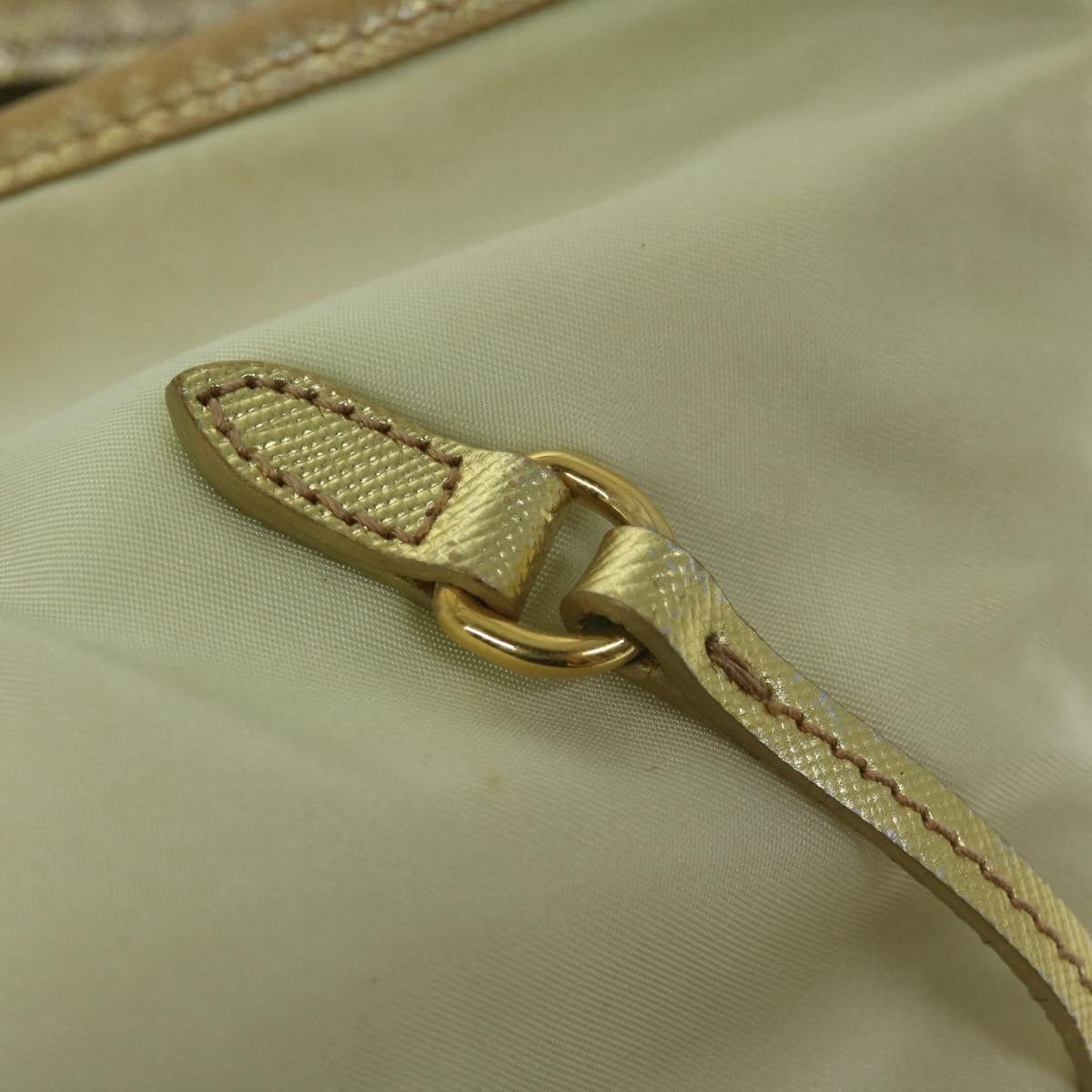Prada Tessuto Ecru Synthetic Tote Bag (Pre-Owned) Size ONE SIZE - 13 Thumbnail