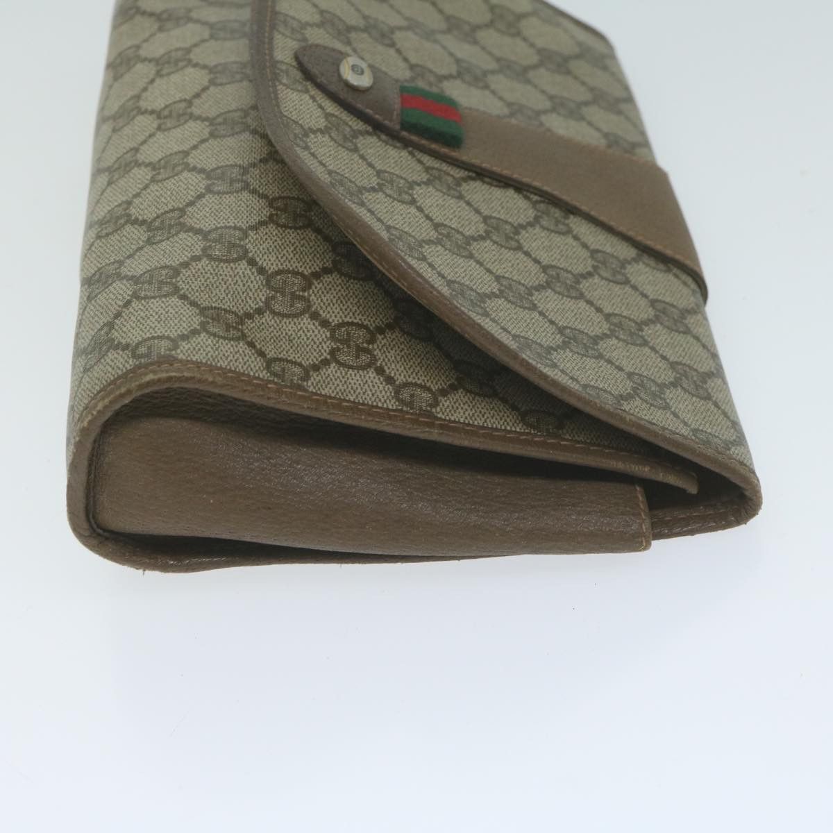 Gucci Ophidia Beige Canvas Clutch Bag (Pre-Owned) Size ONE SIZE - 9 Thumbnail