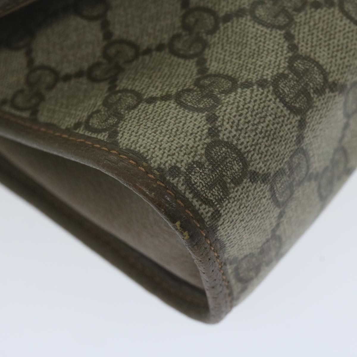 Gucci Ophidia Beige Canvas Clutch Bag (Pre-Owned) Size ONE SIZE - 12 Thumbnail