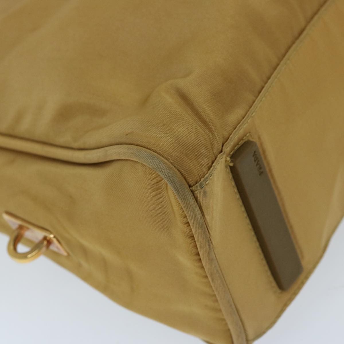 Prada Tessuto Beige Canvas Handbag (Pre-Owned) Size ONE SIZE - 15 Thumbnail