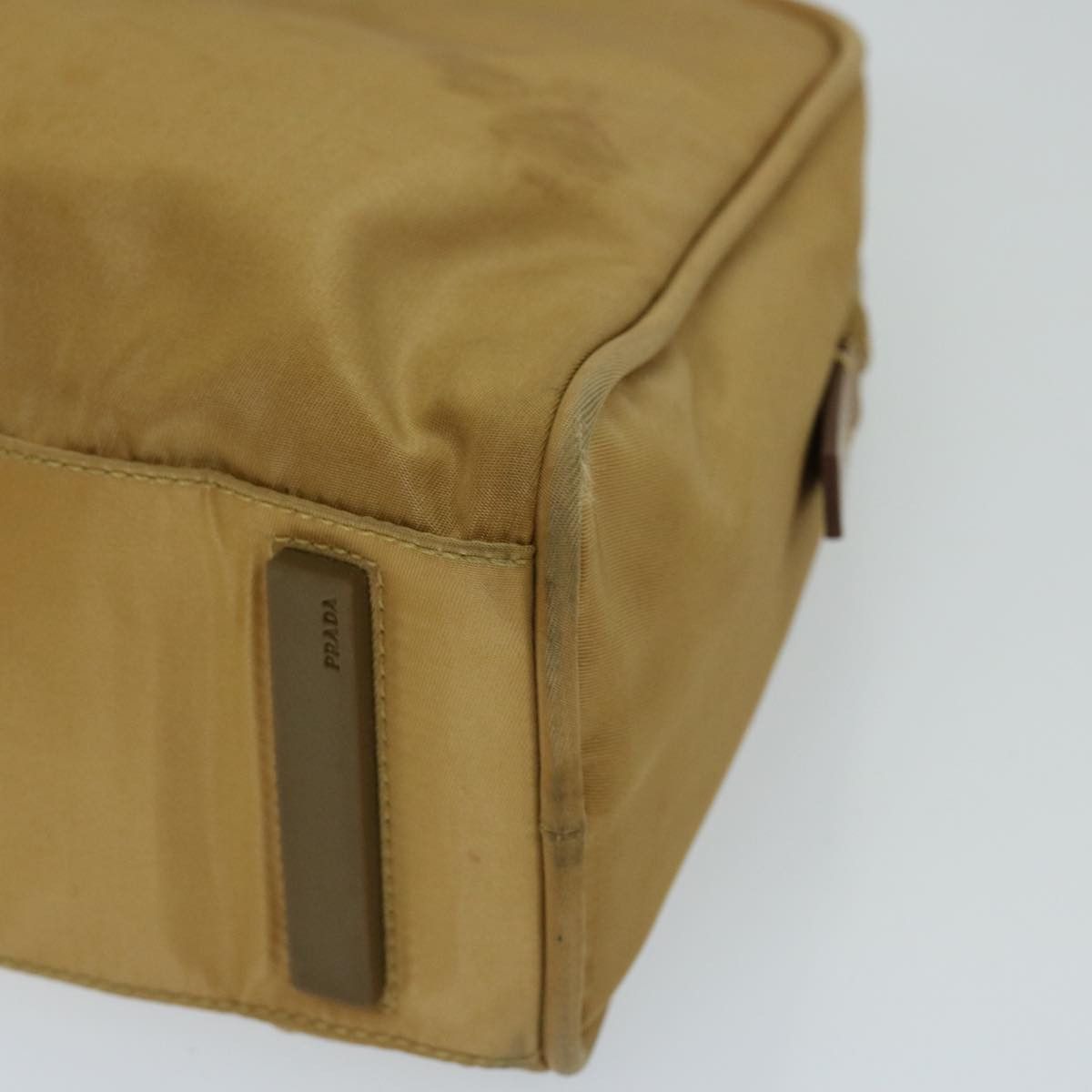 Prada Tessuto Beige Canvas Handbag (Pre-Owned) Size ONE SIZE - 14 Thumbnail