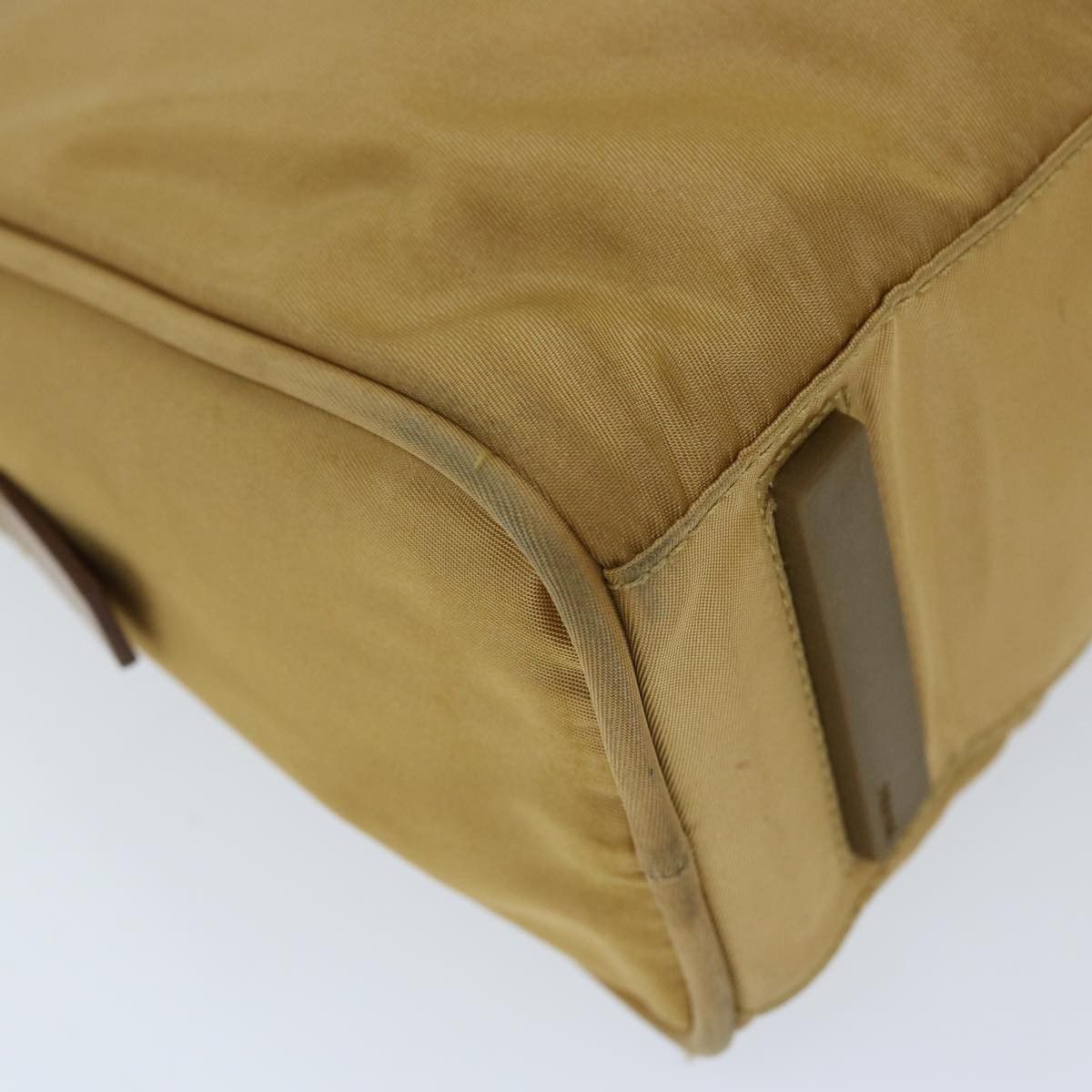 Prada Tessuto Beige Canvas Handbag (Pre-Owned) Size ONE SIZE - 9 Thumbnail