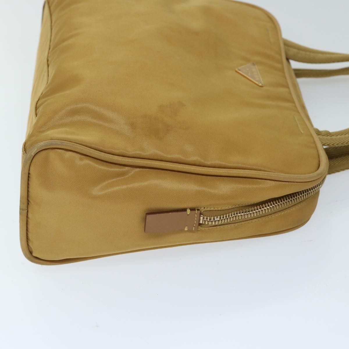 Prada Tessuto Beige Canvas Handbag (Pre-Owned) Size ONE SIZE - 11 Thumbnail