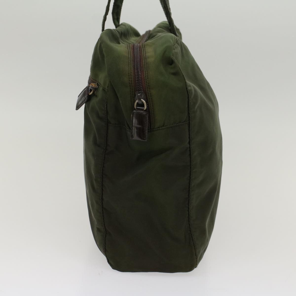 Prada Green Synthetic Handbag (Pre-Owned) Size ONE SIZE - 10 Thumbnail