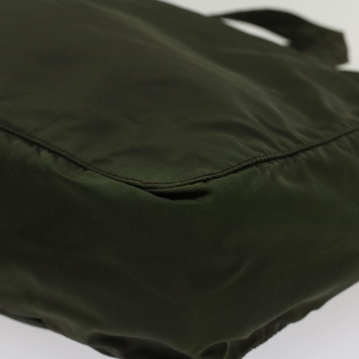 Prada Green Synthetic Handbag (Pre-Owned) Size ONE SIZE - 13 Thumbnail