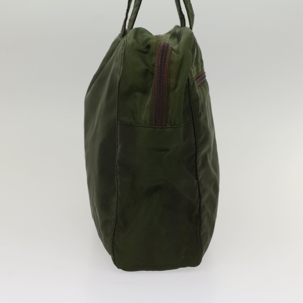 Prada Green Synthetic Handbag (Pre-Owned) Size ONE SIZE - 9 Thumbnail