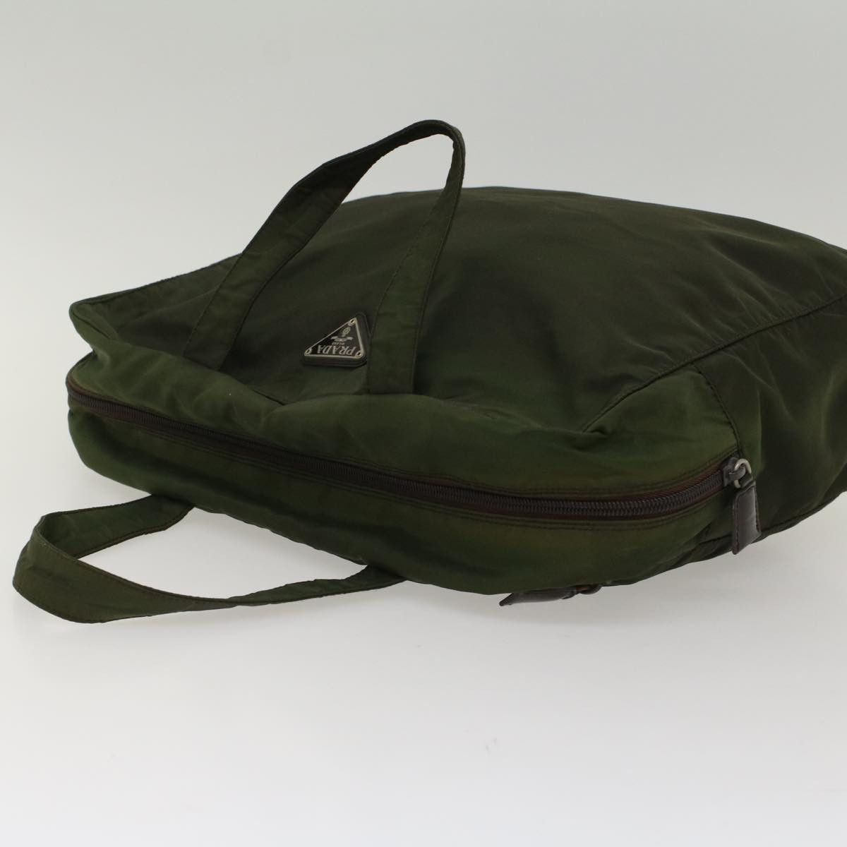Prada Green Synthetic Handbag (Pre-Owned) Size ONE SIZE - 4 Thumbnail