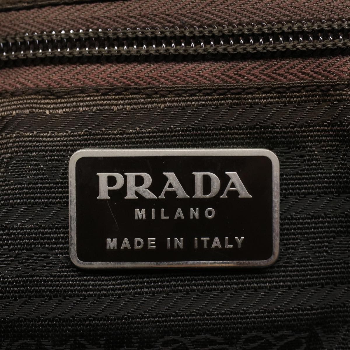 Prada Green Synthetic Handbag (Pre-Owned) Size ONE SIZE - 8 Thumbnail
