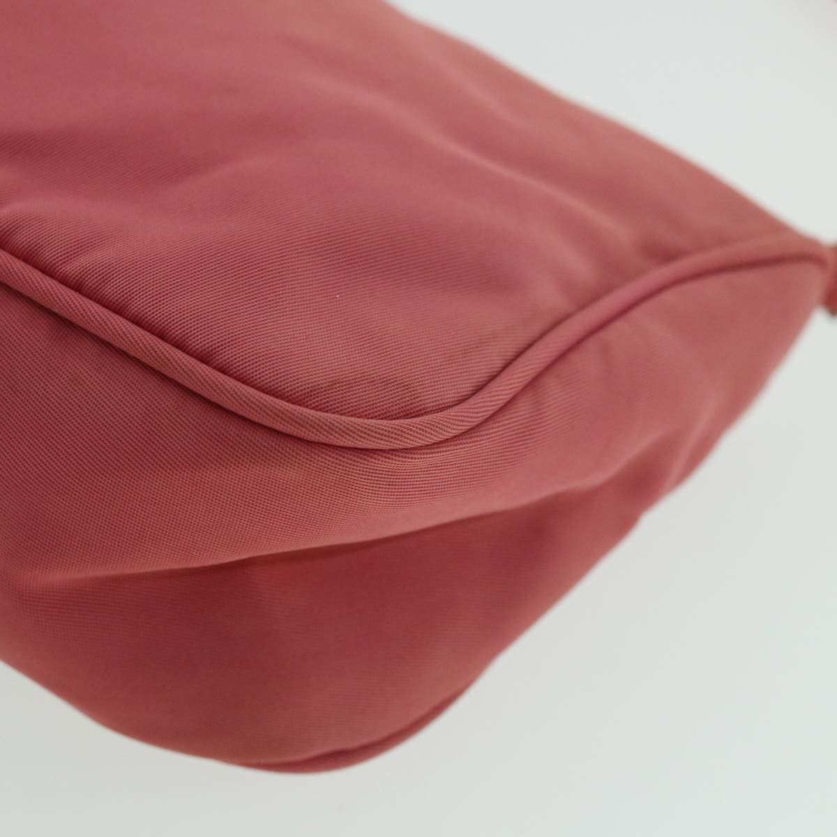 Prada Tessuto Pink Synthetic Handbag (Pre-Owned) Size ONE SIZE - 12 Thumbnail