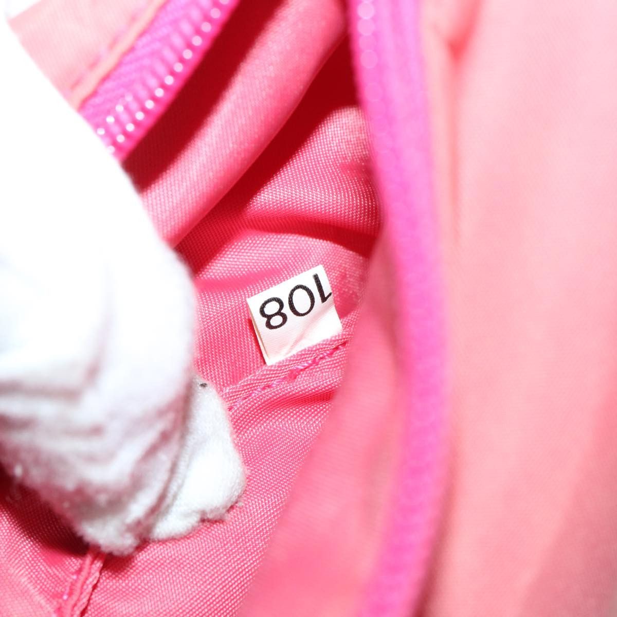 Prada Tessuto Pink Synthetic Handbag (Pre-Owned) Size ONE SIZE - 6 Thumbnail